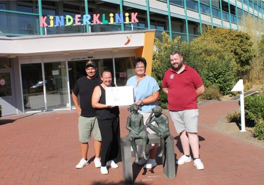 2.026 Euro für unsere kleinen Patientinnen und Patienten!